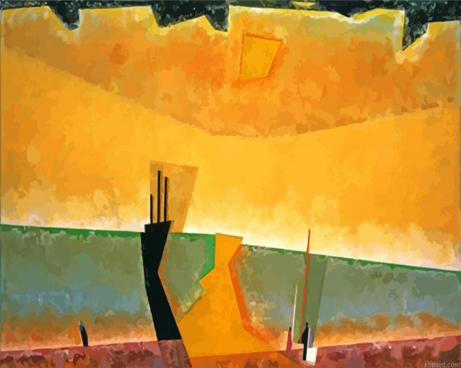 Storm Brewing Lyonel Feininger Paint By Numbers.png