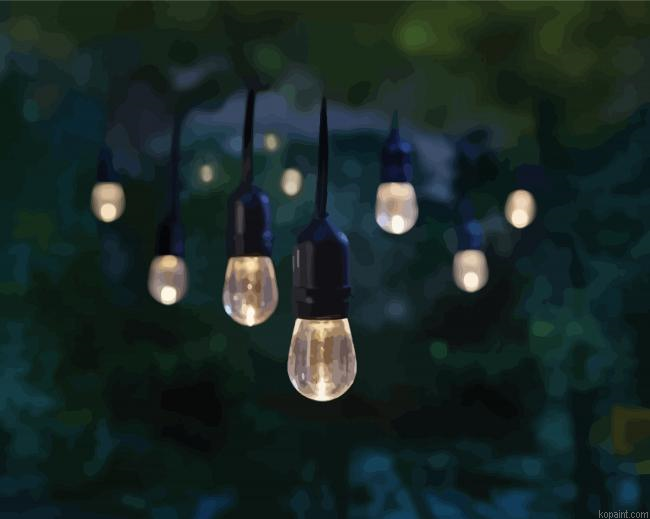 String Lights Decoration Painting By Numberss.png