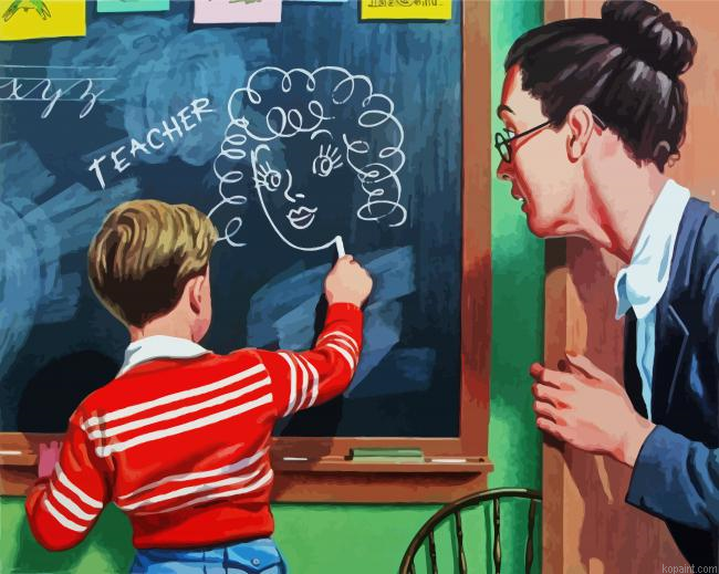 Student Drawing His Teacher Painting By Numberss.png