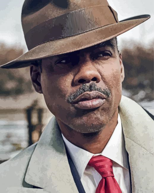 Stylish Chris Rock Painting By Numberss.png