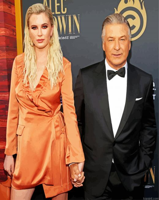 Stylish Hilaria And Alec Baldwin Paint By Numbers.png