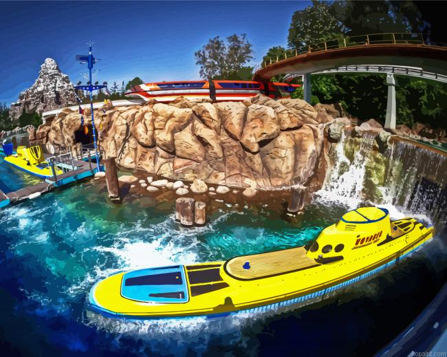 Submarine Disneyland Voyage Painting By Numberss.png