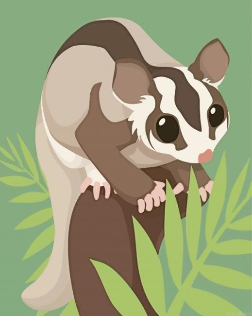 Sugar Glider Painting By Numberss.png