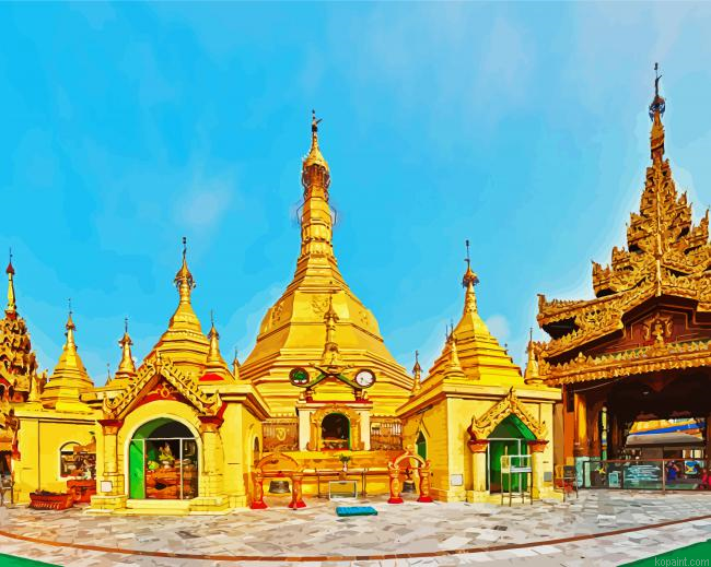Sule Pagoda Maynmar Painting By Numberss.png