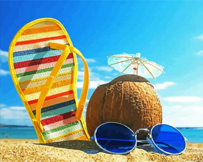 Summer Beach Vibes Painting By Numberss.png