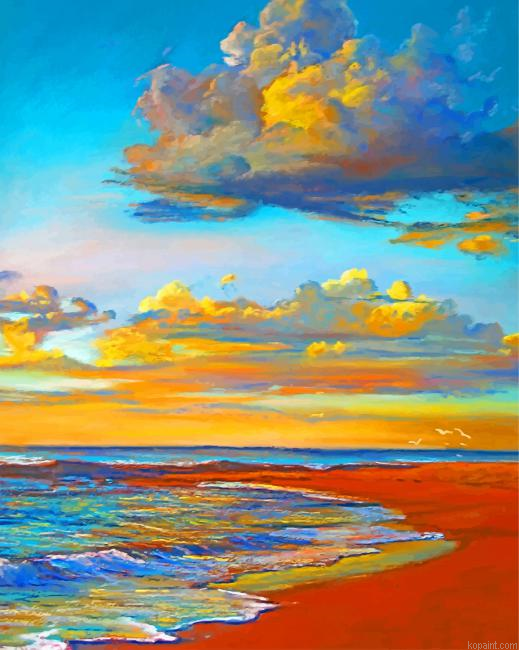 Sunset Beachside Painting By Numberss.png