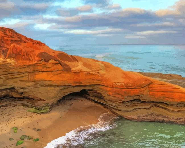 Sunset Cliffs San Diego Painting By Numberss.png