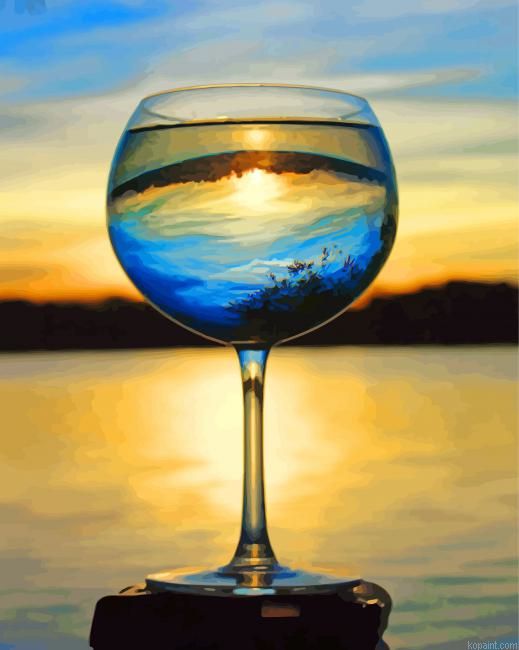 Sunset Glass Painting By Numberss.png