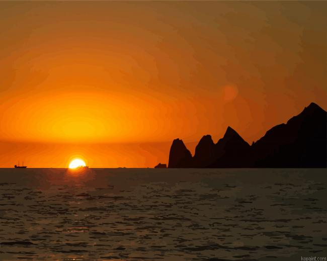 Sunset In Baja California Painting By Numberss.png