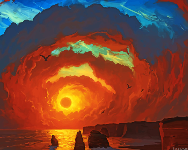 Sunset Storm Clouds Painting By Numberss.png