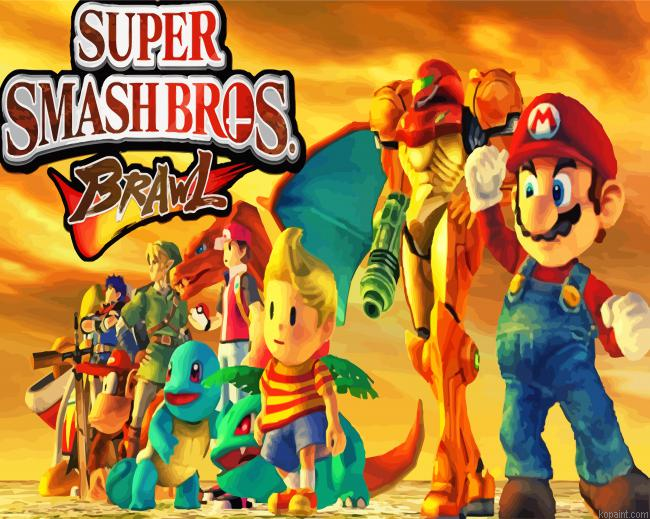 Super Smash Bros Brawl Painting By Numberss.png
