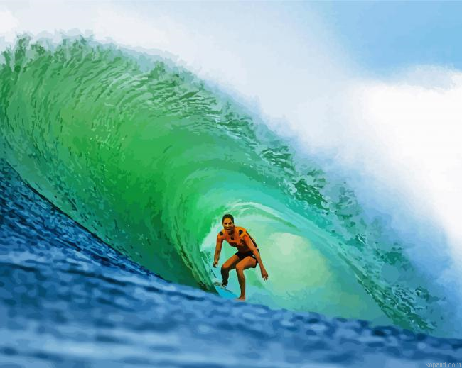 Surfing Teal Sea Painting By Numberss.png