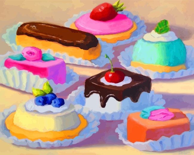 Sweet Cakes Painting By Numberss.png