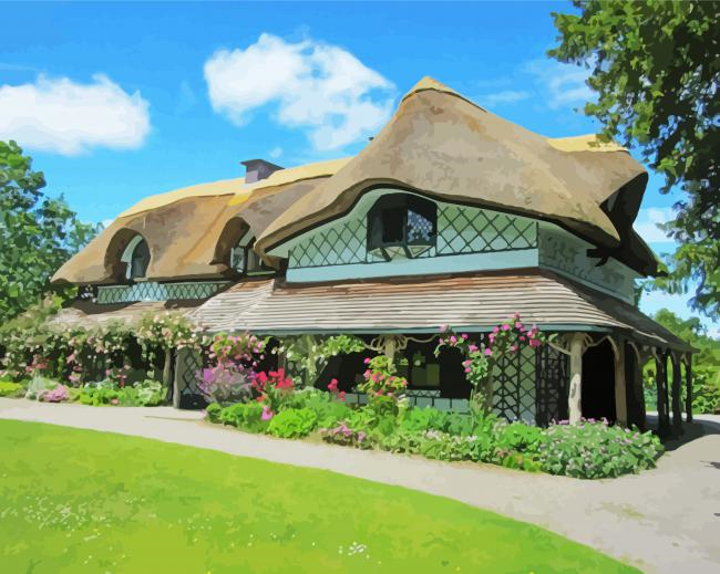 Swiss Cottage Home Painting By Numberss.png
