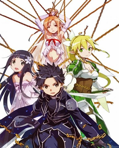 Sword Art Online Anime Painting By Numberss.png