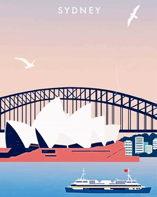 Sydney City Poster Painting By Numberss.png