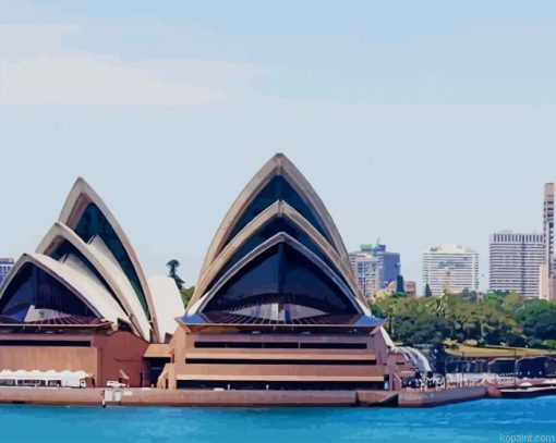 Sydney Opera House Australia Painting By Numberss.png