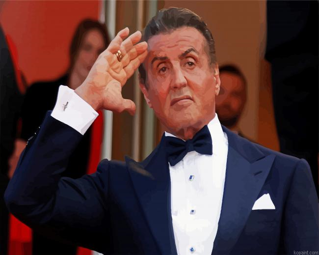 Sylvester Stallone Painting By Numberss.png