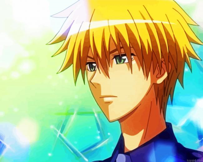Takumi Usui Maid Sama Character Paint By Numbers