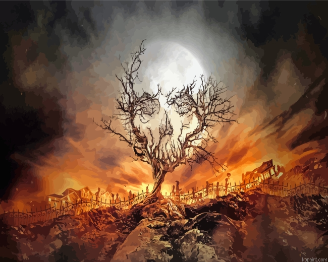 Tales Of Halloween Painting By Numberss.png