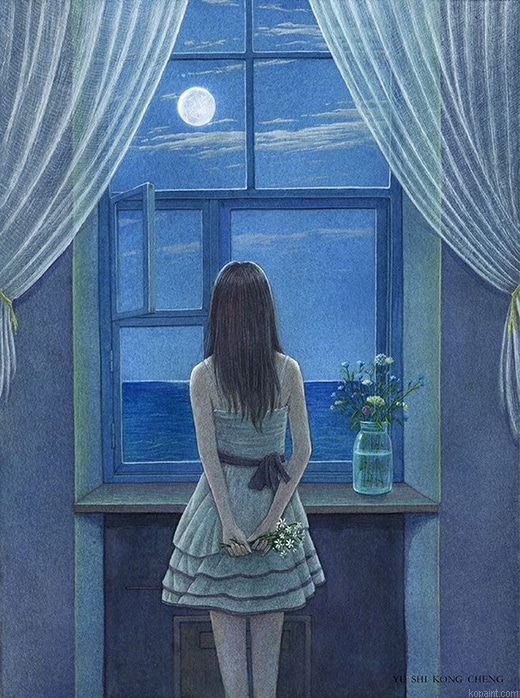 Talking To The Moon New Painting By Numberss.png