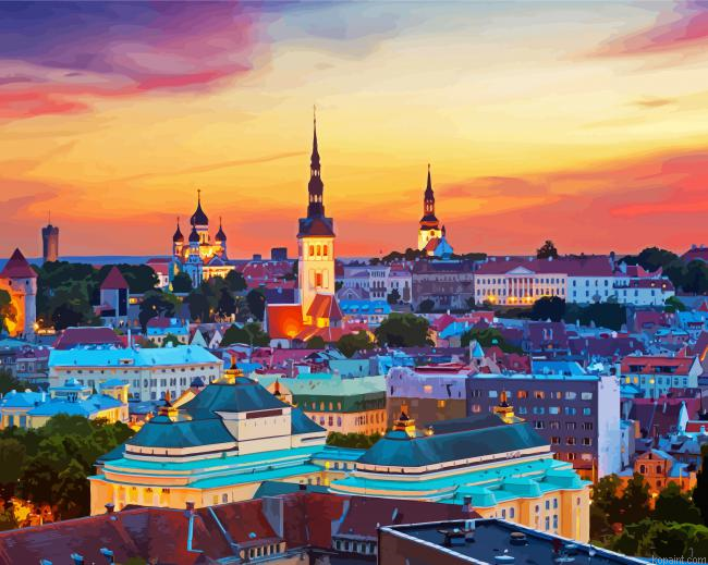 Talliinn Estonia Painting By Numberss.png