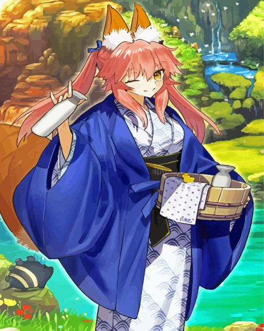 Tamamo No Mae Painting By Numberss.png