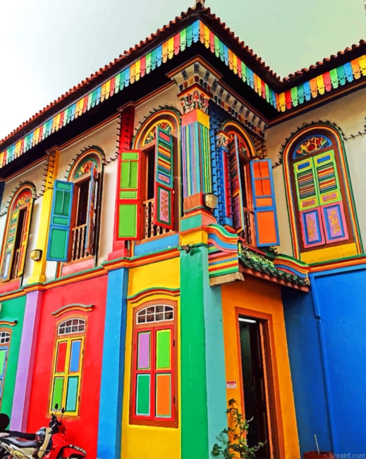 Tan Teng Niah Singapore Paint By Numbers