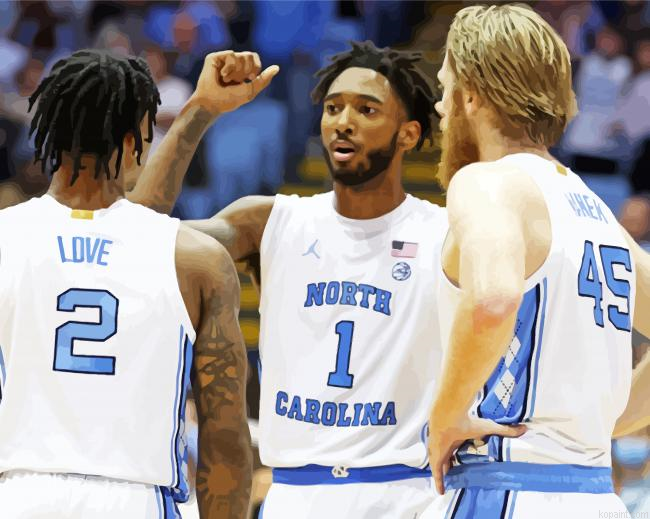 Tar Heels Basketball Players Painting By Numberss.png