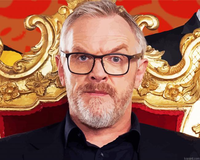 Taskmaster Greg Davies Paint By Numbers