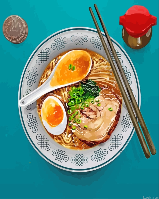 Tasty Ramen Painting By Numberss.png