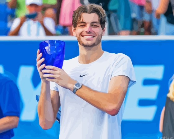 Taylor Fritz Tennis Player Painting By Numberss.png