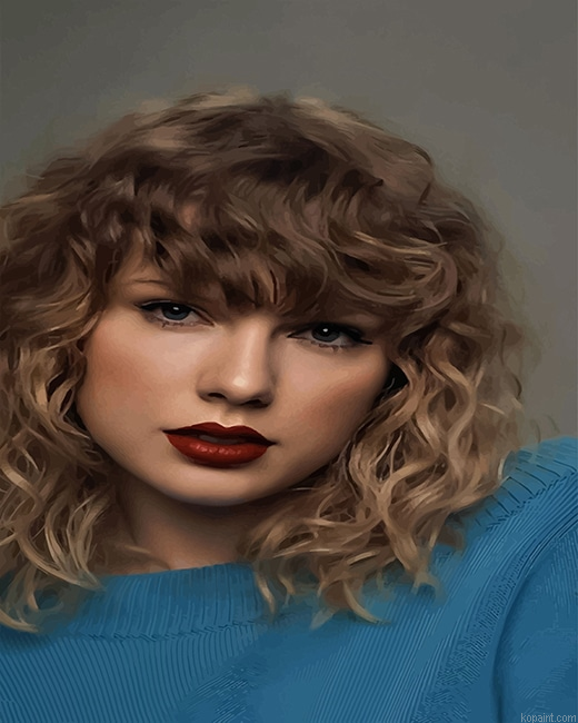 Taylor Swift Portrait New Painting By Numberss.png
