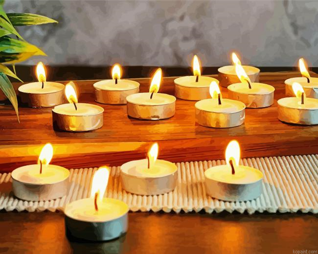 Tea Light Candles Painting By Numberss.png