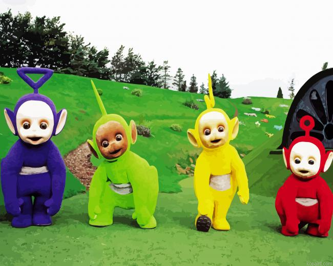 Teletubbies Paint By Numbers