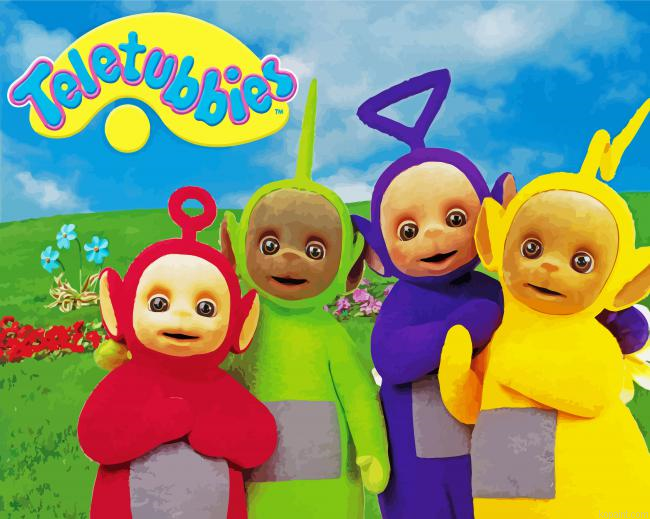 Teletubbies Show Painting By Numberss.png