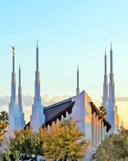 Temple Las Vegas Painting By Numberss.png