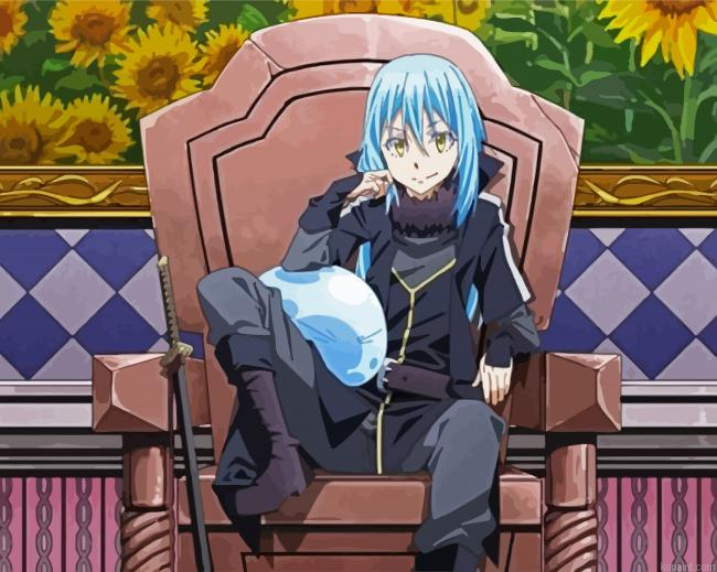 Tensei Shitara Rimuru Tempest Painting By Numberss.png