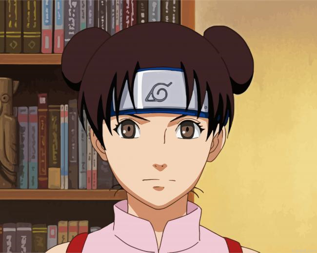 Tenten Naruto Paint By Numbers