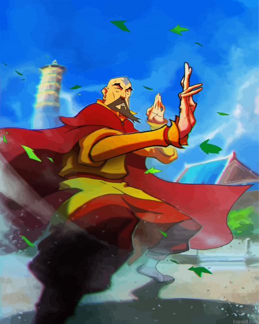 Tenzin Avatar Paint By Numbers.png