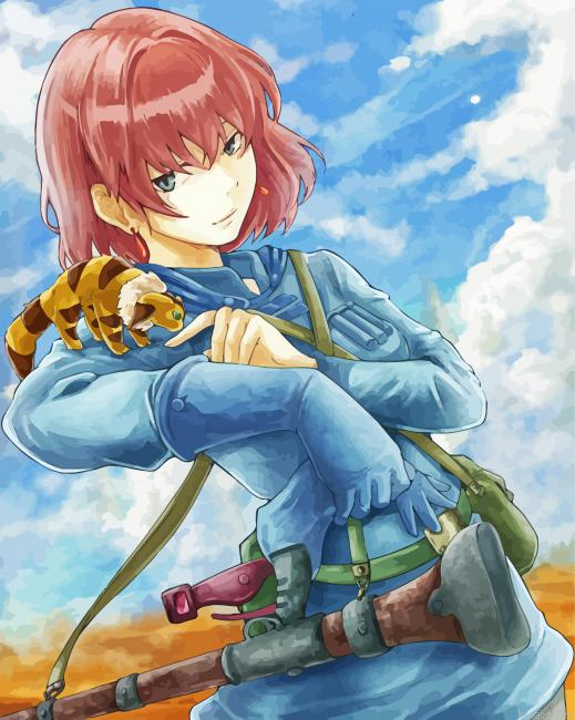 Teto And Lastelle Nausicaa Anime Painting By Numberss.png