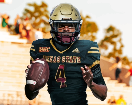 Texas State Bobcats Player Painting By Numberss.png