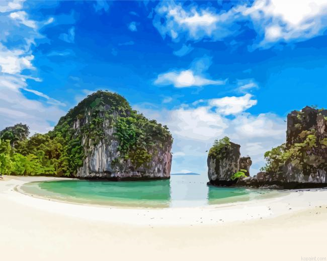 Thailand Phuket Island Painting By Numberss.png