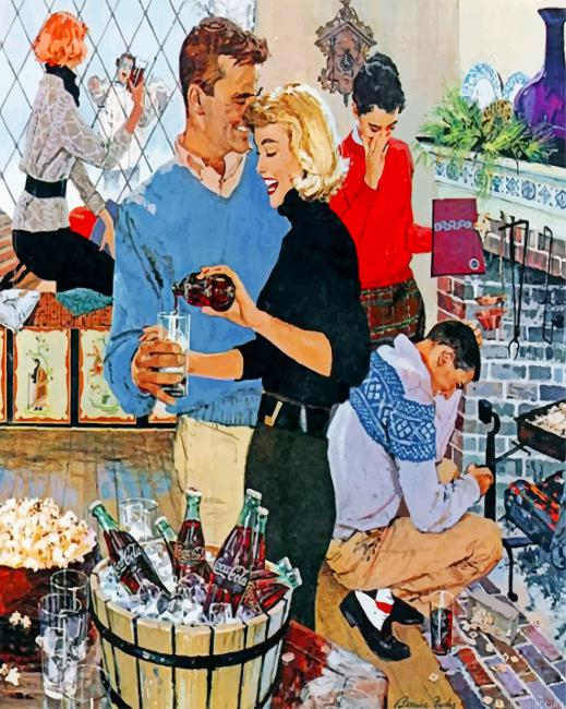 Thanksgiving Celebration Paint By Numbers