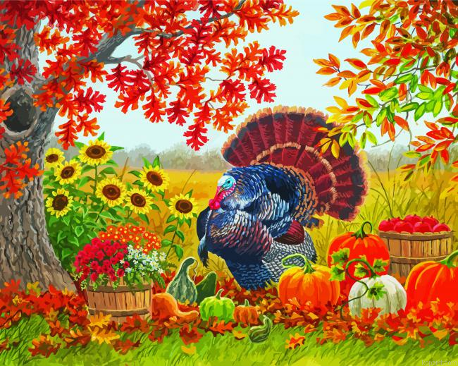 Thanksgiving Hunter Painting By Numberss.png