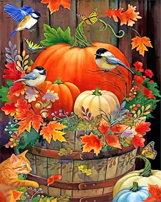 Thanksgiving Of Fall Piece Painting By Numberss.png