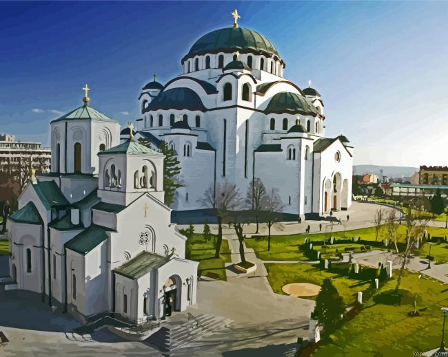 The Academy Of Fine Arts Serajevo Painting By Numberss.png