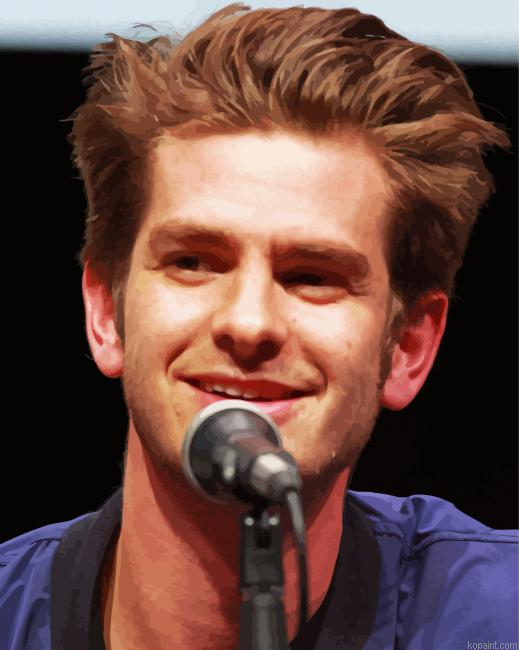 The Actor Andrew Garfield Painting By Numberss.png