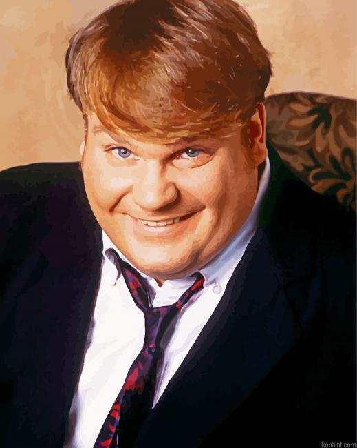 The Actor Chris Farley Painting By Numberss.png