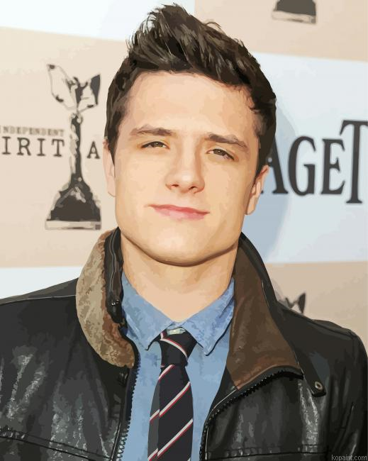 The Actor Josh Hutcherson Painting By Numberss.png